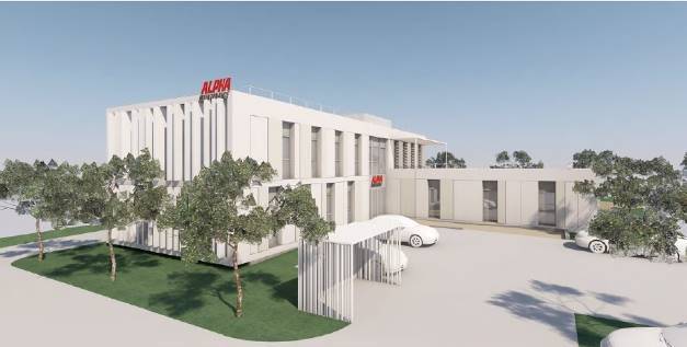 Réalisation de bureaux à ST MITRE LES REMPARTS.