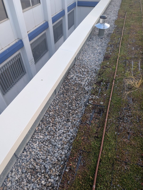 Etanchéité bicouche et végétalisée sur toiture béton au Mourillon à Toulon dans le Var