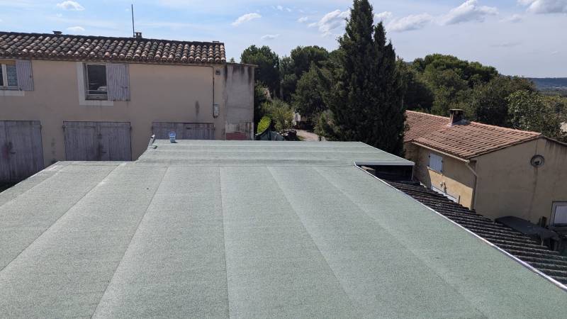 Etanchéité toit terrasse de garage sur la commune de Mallemort